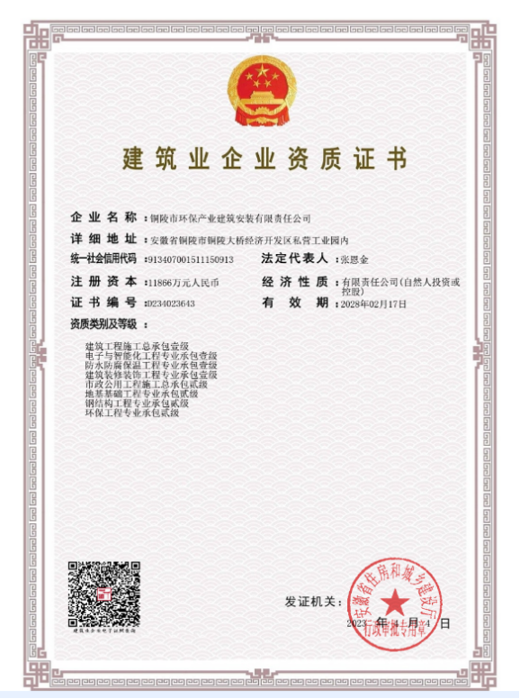 资质证书